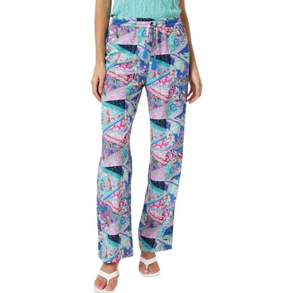 NWT ESQUALO Summer Blues Trousers - Picture 5 of 8